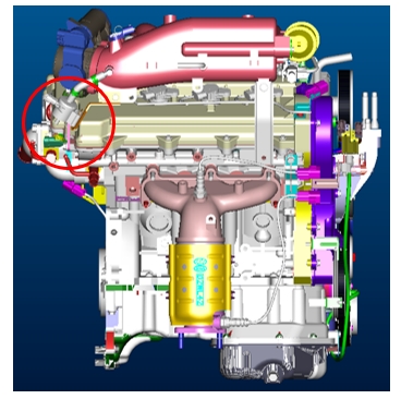 Клапан продувки адсорбера (PCSV - Purge Control Solenoid Valve)