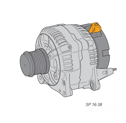 1.9 TDI agr Двигатель VAG Клемма DF генератора