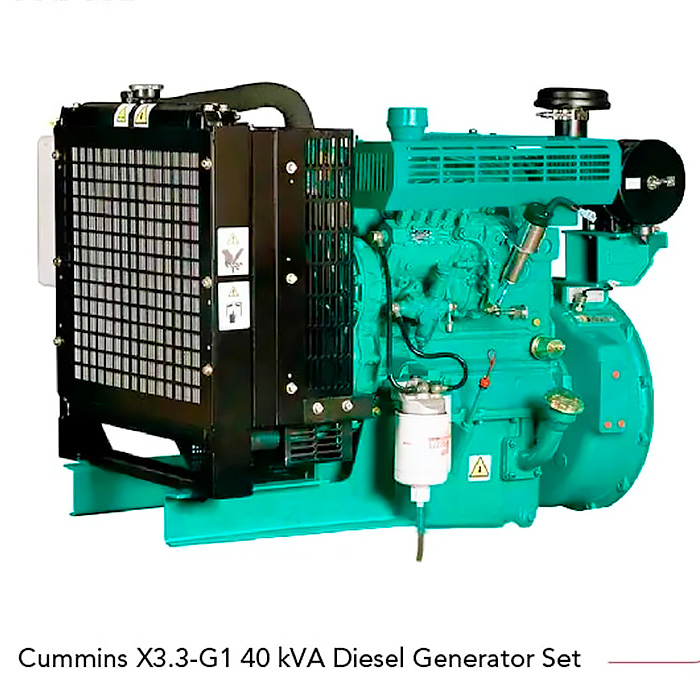 Дизельный двигатель Cummins X3.3-G1 Характеристики