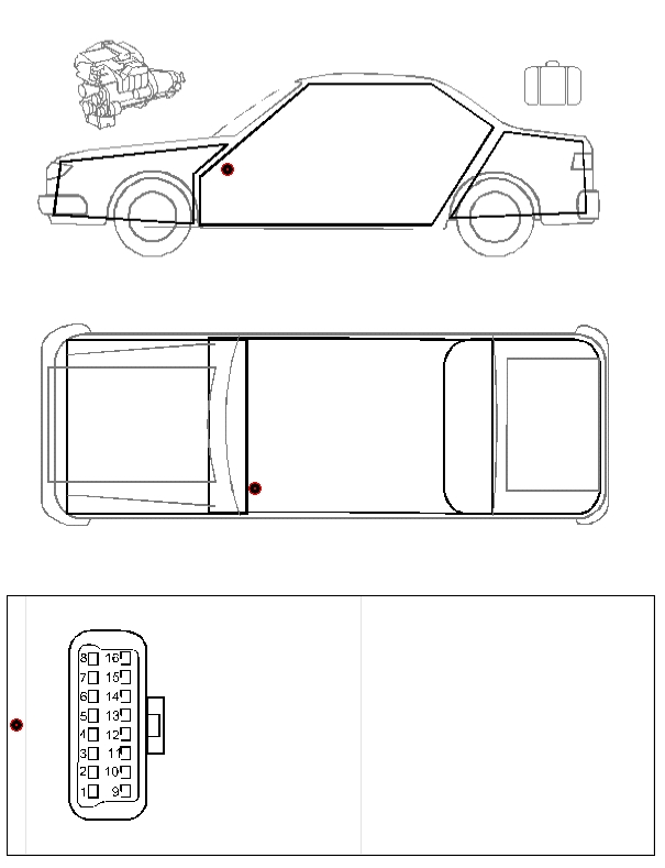 TOYOTA AVENSIS где разъем диагностики