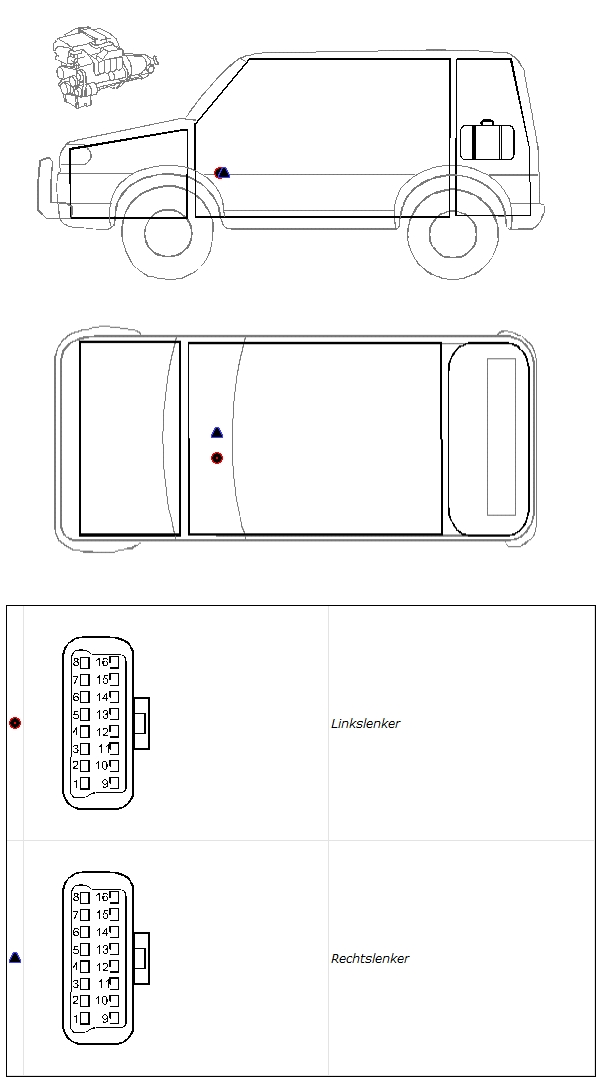 TOYOTA LAND CRUISER место установки разъема диагностики