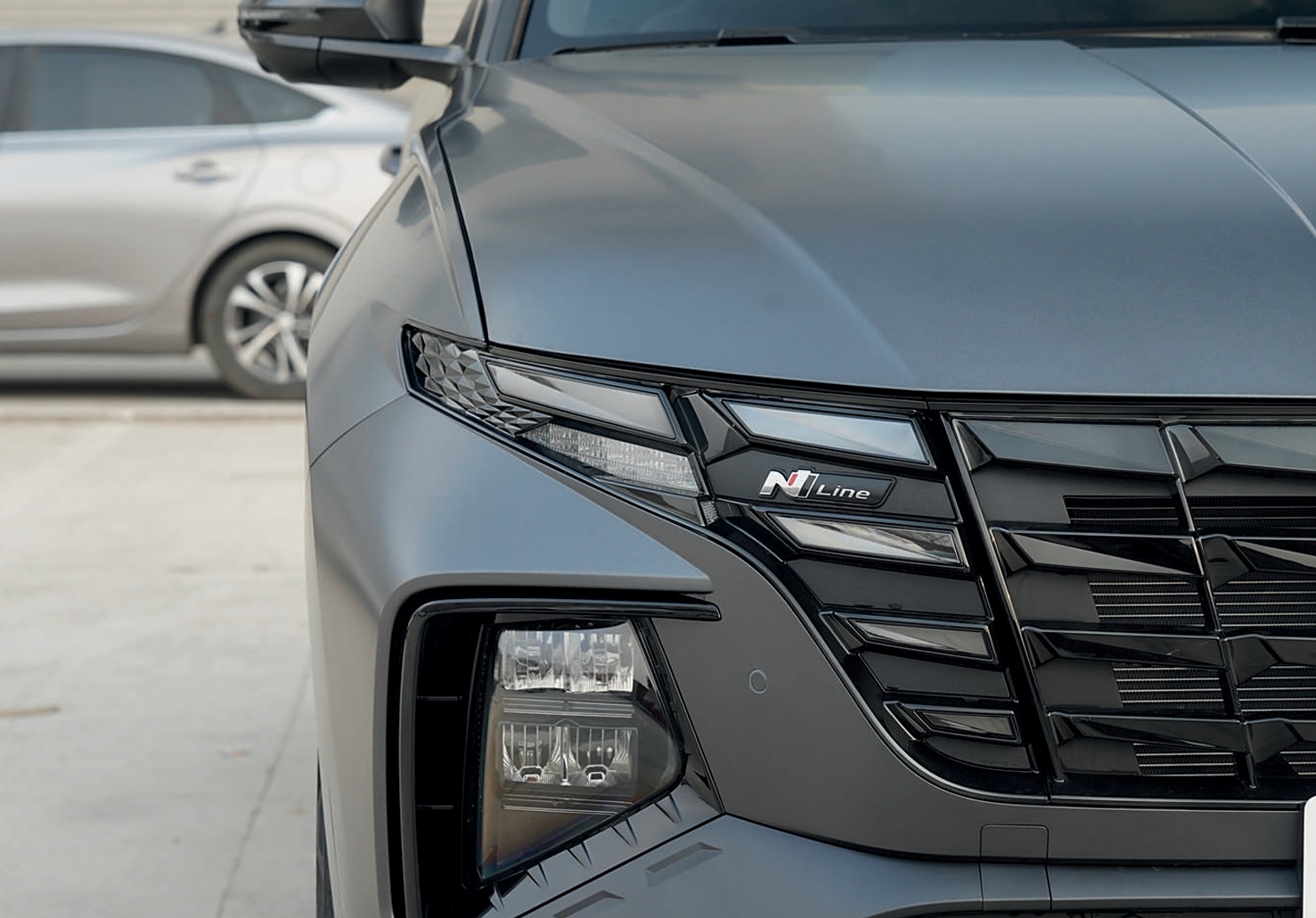 Hyundai Tucson GLS фото передние фары