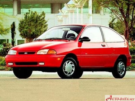 Kia Avella 1.3 i 165 (76 лс) | Технические характеристики, расход топлива , Габариты - фото