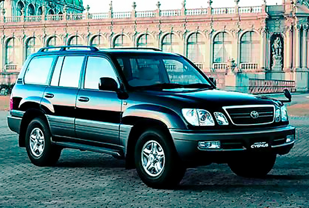 Toyota Land Cruiser Cygnus 4.7 i V8 (235 Hp) 4WD ECT-i /1998, 1999, 2000/  Specs - фото