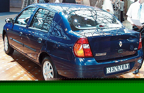 Renault Clio Symbol 1.4 i 165 (98 лс) Автомат | Технические характеристики, расход топлива , Габариты - фото