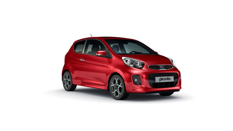 Kia Picanto II 3D (facelift 2015) 1.0 (66 лс) | Технические характеристики, расход топлива , Габариты - фото