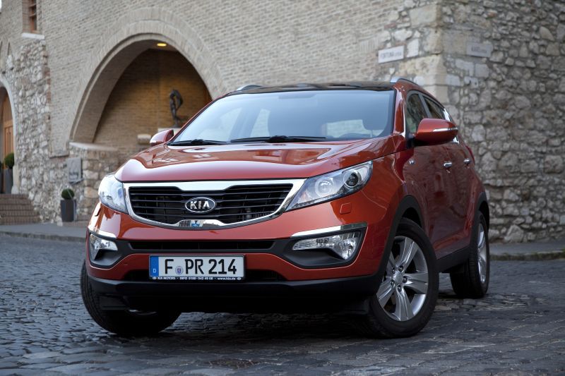 Kia Sportage III 1.7 CRDI (115 лс) | Технические характеристики, расход топлива , Габариты - фото