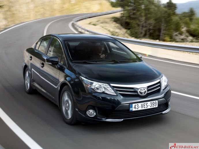Toyota Avensis III (facelift 2012) 2.0 Valvematic (152 Hp) CVT /2012, 2013, 2014, 2015/  Specs - фото