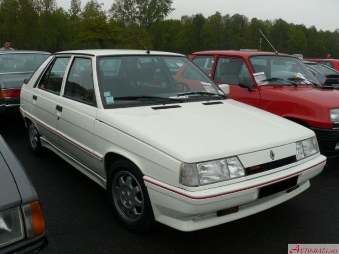 Renault 11 (B/C37) 1.1 (B/C/S371) (48 лс) | Технические характеристики, расход топлива , Габариты - фото