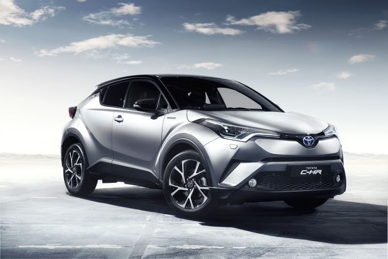 Toyota C-HR I 1.8 (122 Hp) Hybrid e-CVT /2016, 2017, 2018, 2019, 2020/  Specs - фото