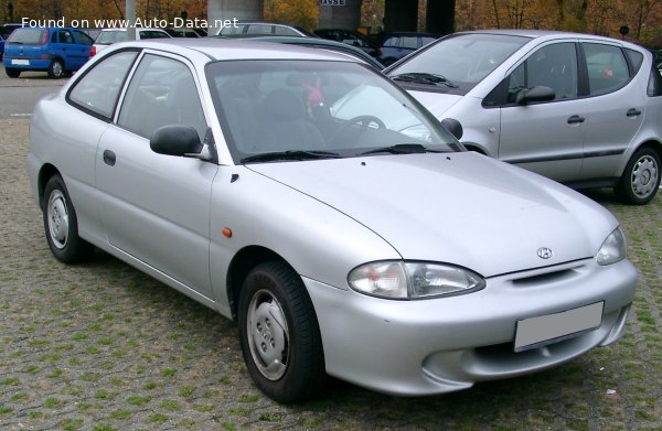 Hyundai Accent Хэтчбек 1 1.5 i (88 Hp) Автомат | Технические характеристики, Расход топлива, Размеры - фото