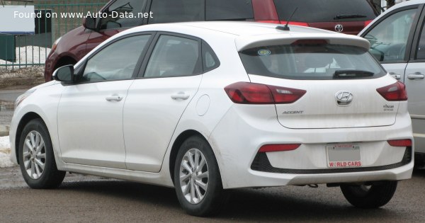 Hyundai Accent 5 Хэтчбек 1.6 Smartstream DPi (120 Hp) | Технические характеристики, Расход топлива, Размеры - фото
