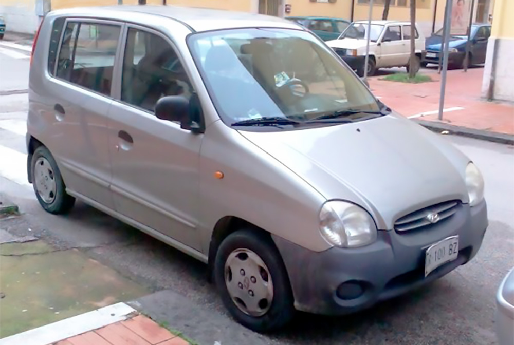 Hyundai Atos 1.0 i (56 Hp) | Технические характеристики, Расход топлива, Размеры - фото