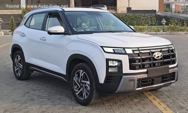 Hyundai Creta 2 (facelift 2024) 1.5 CRDi (116 Hp) | Технические характеристики, Расход топлива, Размеры - фото