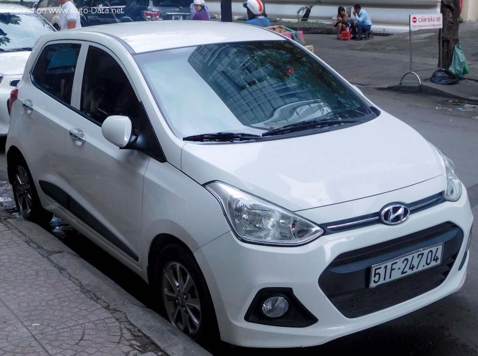 Hyundai Grand i10 2 1.1 CRDi (71 Hp) | Технические характеристики, Расход топлива, Размеры - фото
