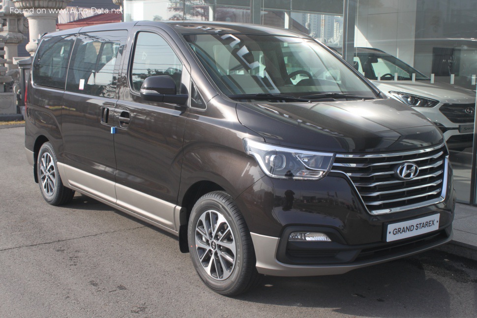 Hyundai H-1 II/Grand Starex (facelift 2018) 2.5 D (175 Hp) Автомат | Технические характеристики, Расход топлива, Размеры - фото