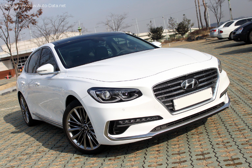 Hyundai Grandeur/Azera 6 (IG) 3.0 GDi 56 (266 Hp) Shiftronic | Технические характеристики, Расход топлива, Размеры - фото