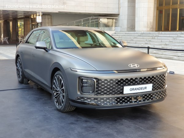 Hyundai Grandeur/Azera 7 (GN7) 1.6 T-GDi (230 Hp) Hybrid Автомат | Технические характеристики, Расход топлива, Размеры - фото