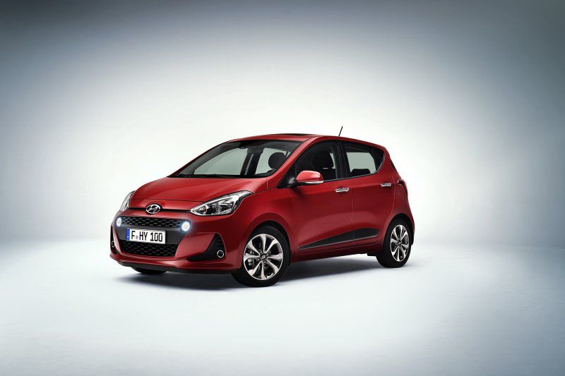 Hyundai i10 2 (facelift 2016) 1.0 (67 Hp) | Технические характеристики, Расход топлива, Размеры - фото