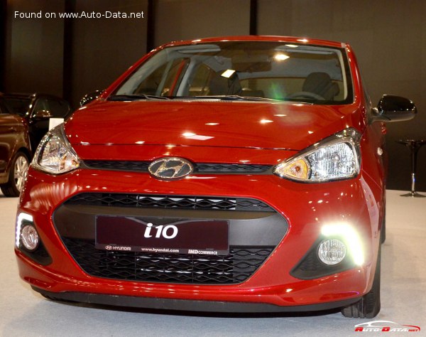 Hyundai i10 2 1.25 165 (87 Hp) | Технические характеристики, Расход топлива, Размеры - фото