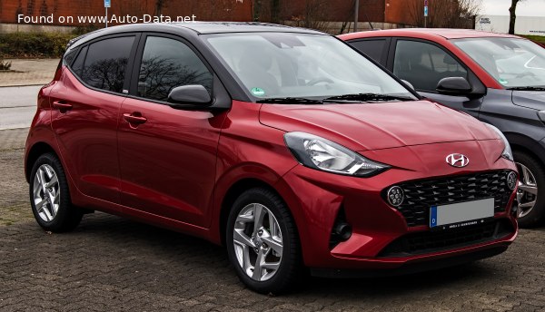 Hyundai i10 3 1.0 MPi (67 Hp) Автомат | Технические характеристики, Расход топлива, Размеры - фото
