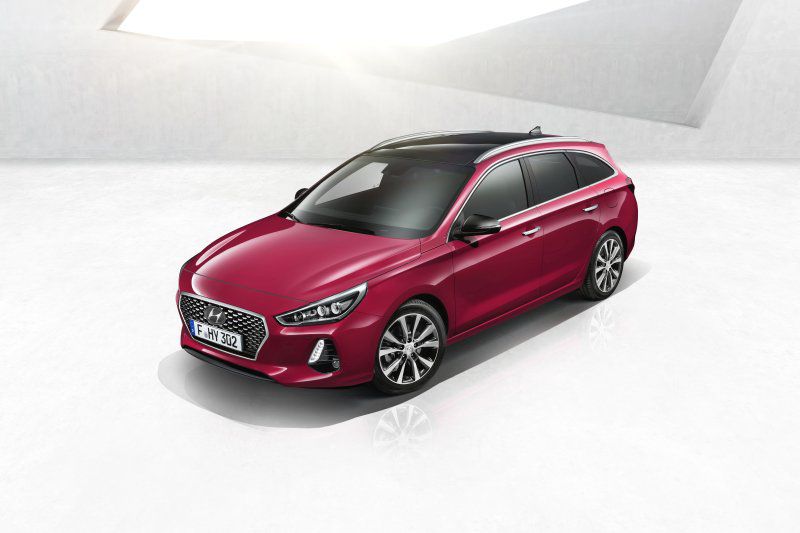 Hyundai i30 3 CW 1.4 (100 Hp) | Технические характеристики, Расход топлива, Размеры - фото