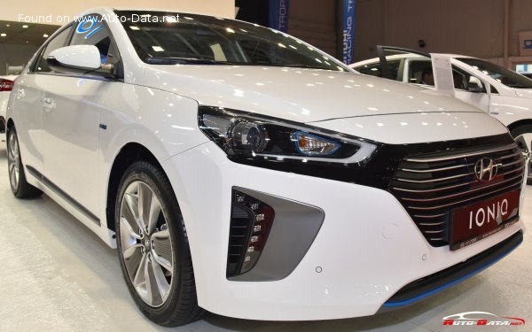 Hyundai IONIQ 30.5 kWh (120 Hp) Electric | Технические характеристики, Расход топлива, Размеры - фото