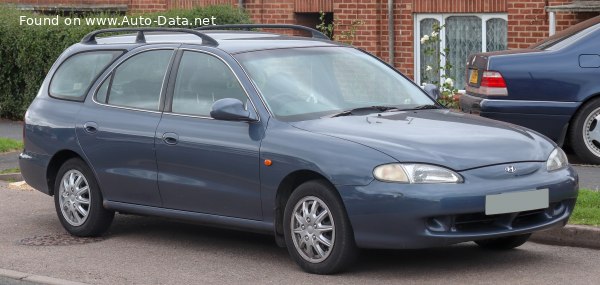 Hyundai Lantra Combi 1.5 125 (88 Hp) | Технические характеристики, Расход топлива, Размеры - фото