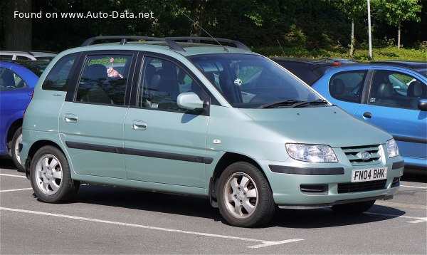 Hyundai Matrix 1.6 (103 Hp) Автомат | Технические характеристики, Расход топлива, Размеры - фото