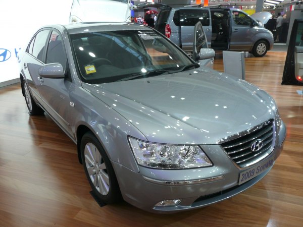 Hyundai Sonata 5 (NF, facelift 2008) 2.0 (165 Hp) Автомат | Технические характеристики, Расход топлива, Размеры - фото