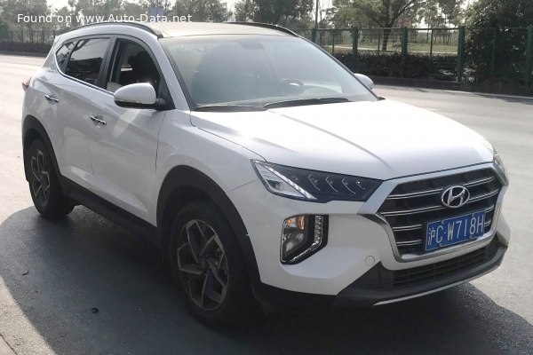 Hyundai Tucson 3 (facelift 2019, China) 280 TGDi (130 Hp) AWD DCT | Технические характеристики, Расход топлива, Размеры - фото