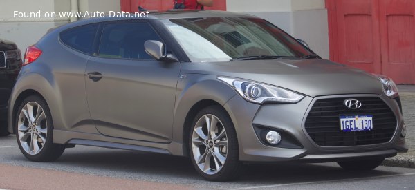 Hyundai 5eloster (facelift 2015) 1.6 (186 Hp) Автомат | Технические характеристики, Расход топлива, Размеры - фото
