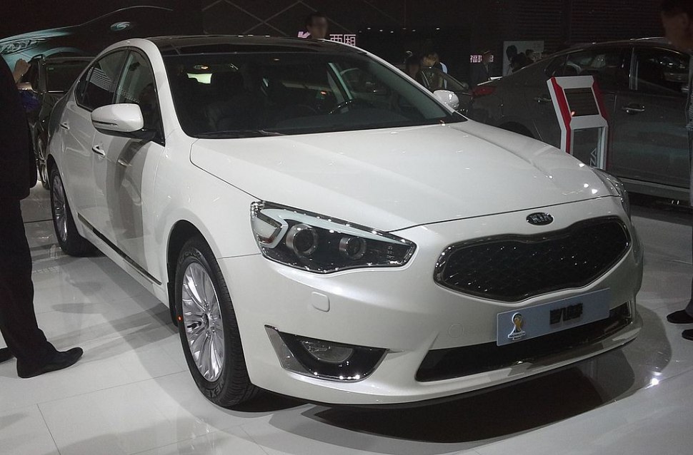Kia Cadenza 1 (facelift 2013) 3.3 GD1 V6 (297 лс) Sportmatic | Технические характеристики, расход топлива , Габариты - фото