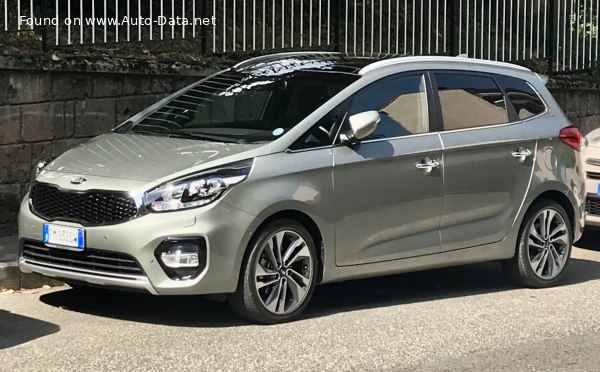 Kia Carens 3 (facelift 2016) 1.6 GD1 (135 лс) 7 Seat | Технические характеристики, расход топлива , Габариты - фото