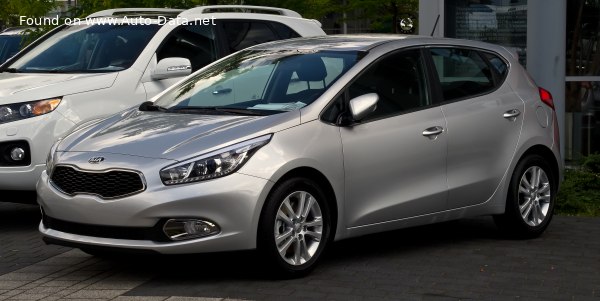 Kia Cee'd 2 1.4D CRDi 165 (90 лс) | Технические характеристики, расход топлива , Габариты - фото