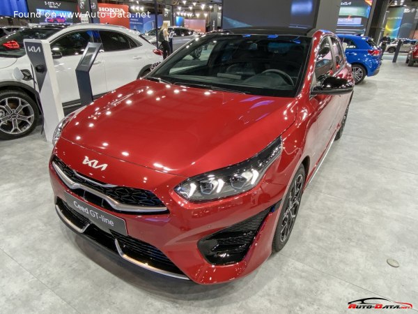 Kia Ceed 3 (facelift 2021) 1.5 T-GD1 (140 лс) Мягкий гибрид DCT | Технические характеристики, расход топлива , Габариты - фото