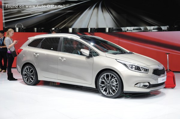 Kia Cee'd SW 2 1.6 GDi (135 лс) DCT | Технические характеристики, расход топлива , Габариты - фото