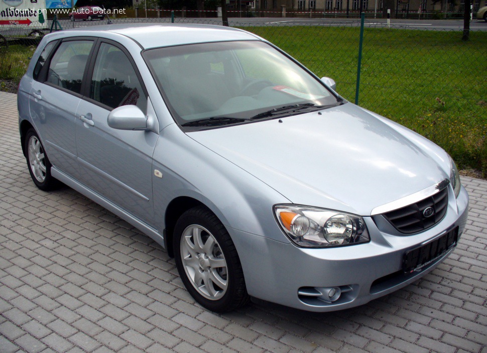 Kia Cerato 1 Хэтчбек 2.0 (143 лс) | Технические характеристики, расход топлива , Габариты - фото