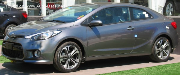 Kia Cerato 3 Koup 1.6 T-GD1 (204 лс) | Технические характеристики, расход топлива , Габариты - фото