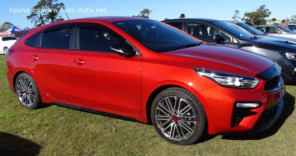 Kia Cerato  4 Седан GT 1.6 T-GD1 (204 лс) DCT | Технические характеристики, расход топлива , Габариты - фото