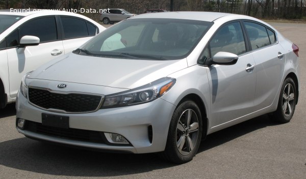 Kia Forte 2 (facelift 2017) 2.0 GD1 (164 лс) Автомат | Технические характеристики, расход топлива , Габариты - фото