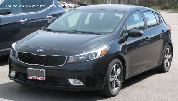 Kia Forte5 2 (facelift 2017) 2.0 GD1 (164 лс) | Технические характеристики, расход топлива , Габариты - фото