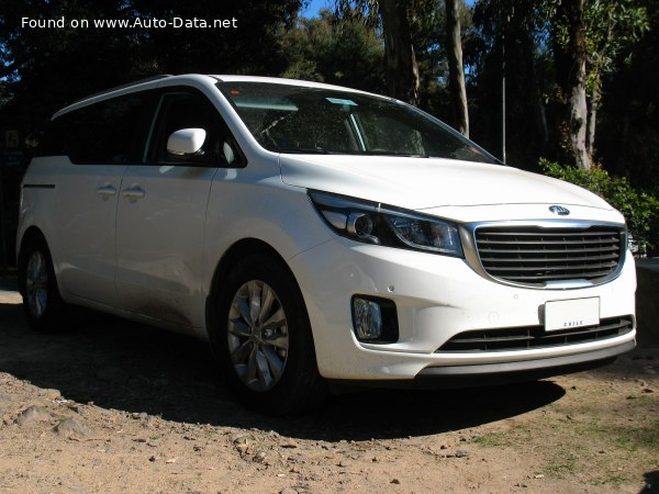 Kia Grand Carnival 3 3.3 V6 (270 лс) Автомат | Технические характеристики, расход топлива , Габариты - фото