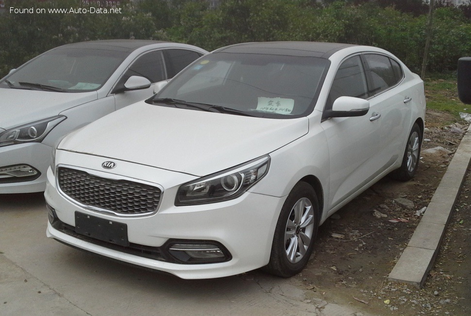 Kia K4 2.0i (155 лс) Автомат | Технические характеристики, расход топлива , Габариты - фото
