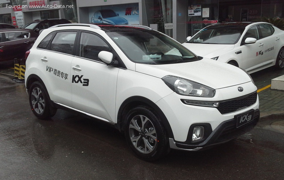 Kia KX3 2.0 (160 лс) 4WD Автомат | Технические характеристики, расход топлива , Габариты - фото