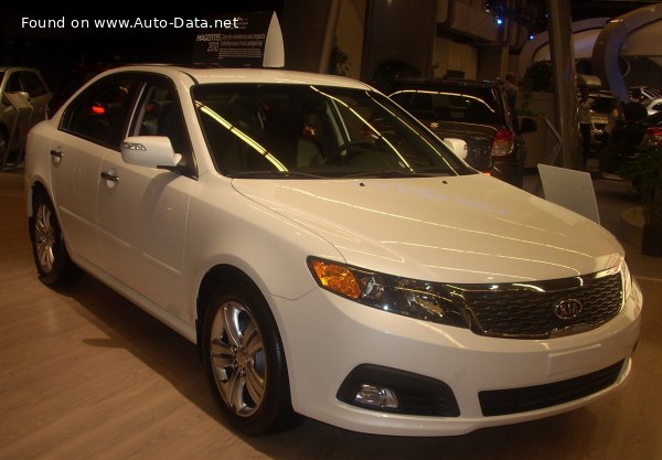 Kia Magentis 2 (facelift 2008) 2.4 CVVT (175 лс) Автомат | Технические характеристики, расход топлива , Габариты - фото