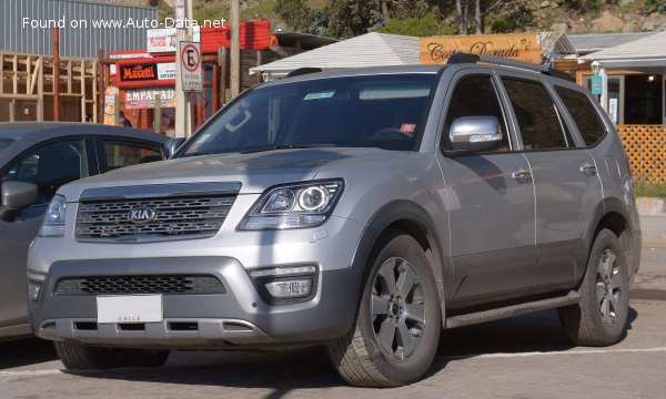 Kia Mohave (facelift 2016) 3.8 V6 (274 лс) 4WD Автомат | Технические характеристики, расход топлива , Габариты - фото