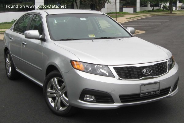 Kia Optima II (facelift 2008) 2.7 V6 (193 лс) Automatic | Технические характеристики, расход топлива , Габариты - фото