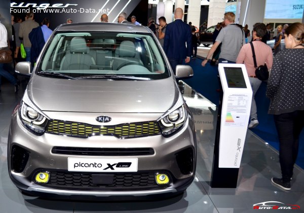Kia Picanto III 1.0 T-GDi (100 лс) | Технические характеристики, расход топлива , Габариты - фото