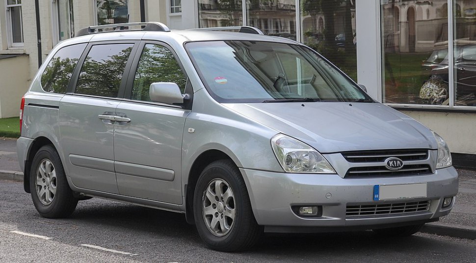 Kia Sedona II SWB 3.8 V6 (254 лс) Automatic | Технические характеристики, расход топлива , Габариты - фото